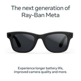 Ray-Ban smart sunglasses Meta Wayfarer Gen 2 Large Black Transitions Grey, UK version