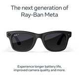 Ray-Ban Meta Wayfarer Gen 2 smart glasses black polarized graphite - British product