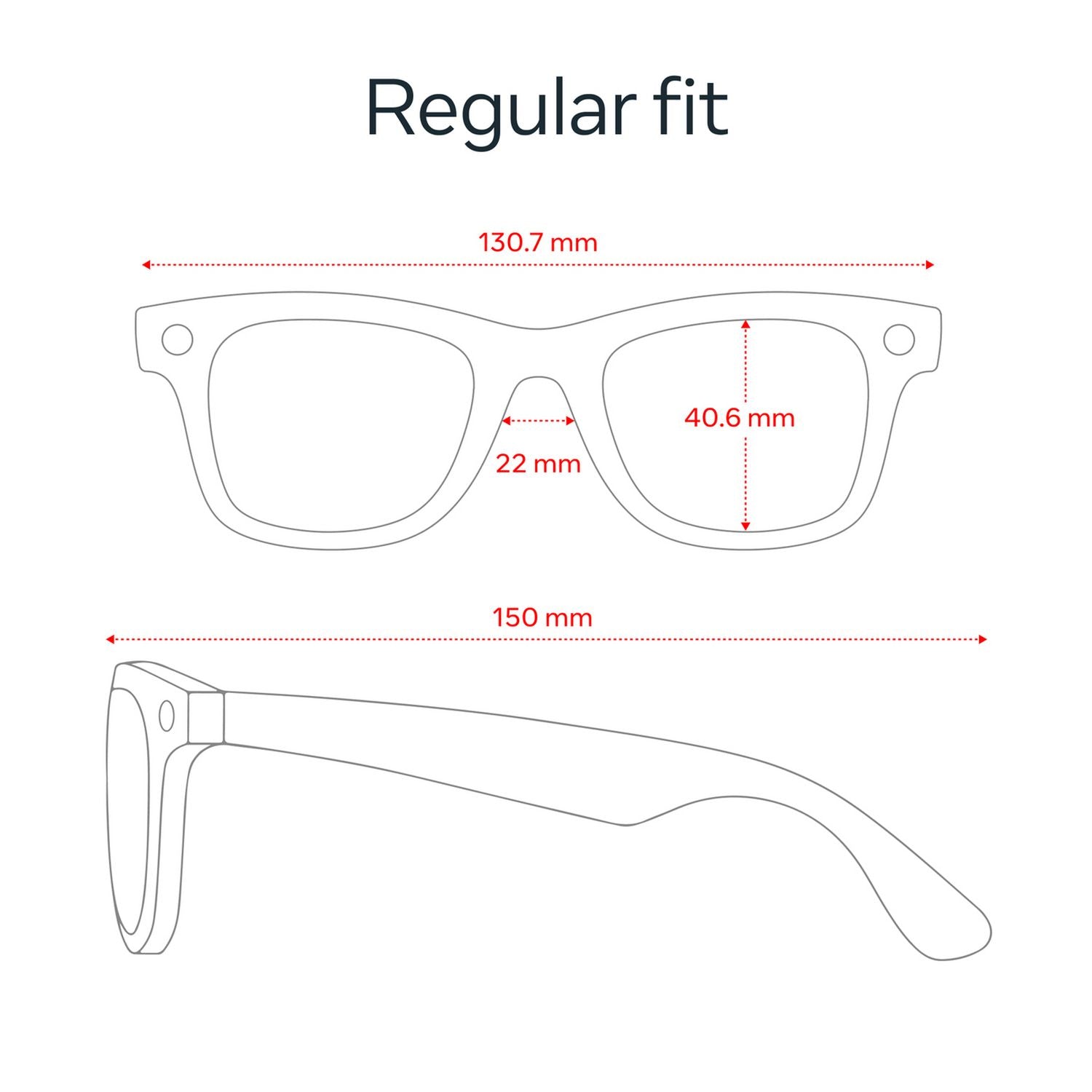 Ray-Ban Meta Wayfarer Gen 2 smart glasses matte black polarized graphite (British brand)