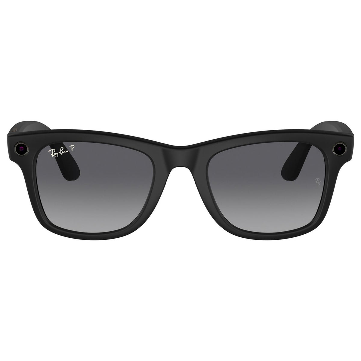 Ray-Ban Meta Wayfarer matte black polarised graphite L - British product