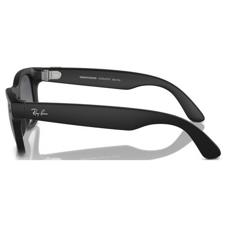 Ray-Ban Meta Wayfarer matte black polarised graphite L - British product