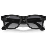 Ray-Ban Meta Wayfarer matte black polarised graphite L - British product