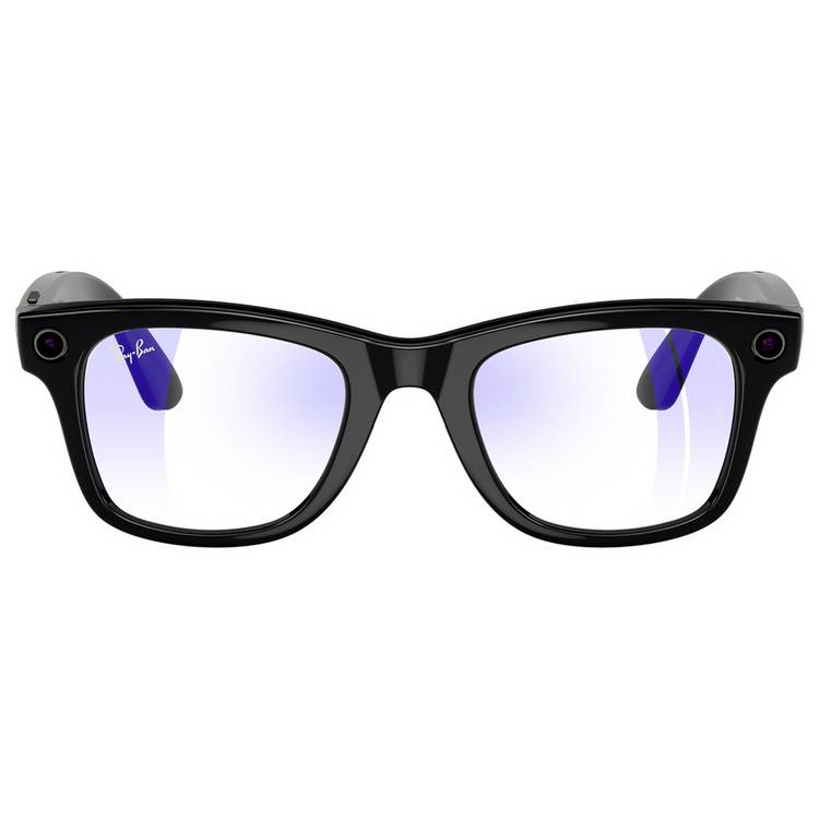Ray-Ban Meta Wayfarer smart glasses clear lenses, imported from the UK