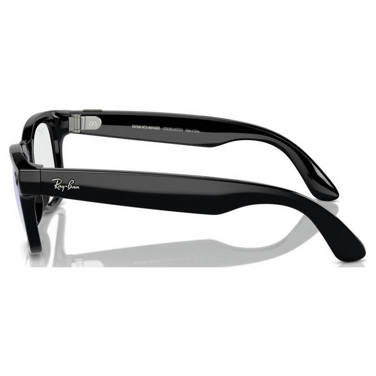 Ray-Ban Meta Wayfarer smart glasses clear lenses, imported from the UK