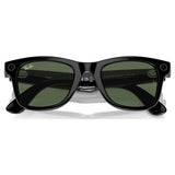Ray-Ban Meta Wayfarer smart glasses shiny black (British brand)