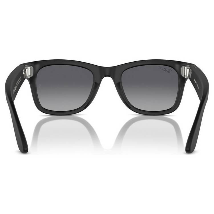 Ray-Ban Meta Wayfarer large black polarized graphite smart glasses - British product