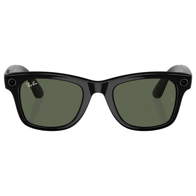 Argos Ray-Ban Meta Wayfarer Gen 1 Large Smart Glasses - Shiny Black, Green- Buy online at McGrocer