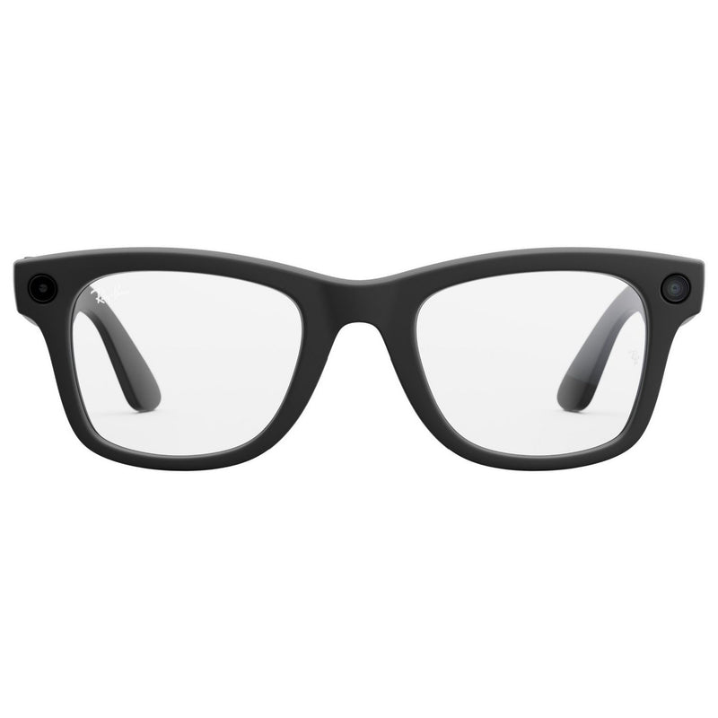 Ray-Ban Meta Wayfarer Gen 1 smart glasses matte black transitions green, imported from the UK