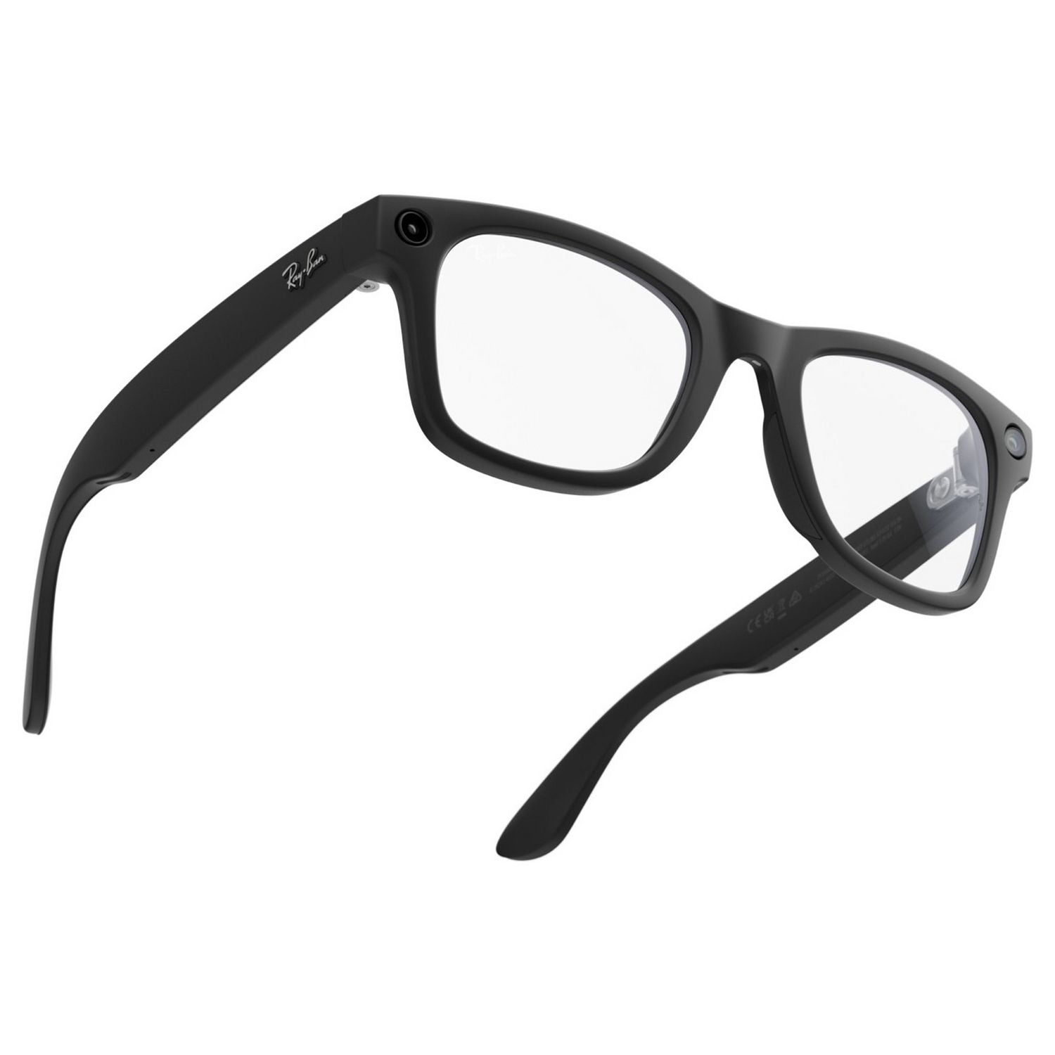 Ray-Ban Meta Wayfarer Gen 1 smart glasses matte black transitions green, imported from the UK