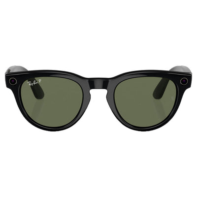 Argos Ray-Ban Meta Headliner Gen 1 Smart Glasses - Shiny Black, Polarized Green- Buy online at McGrocer