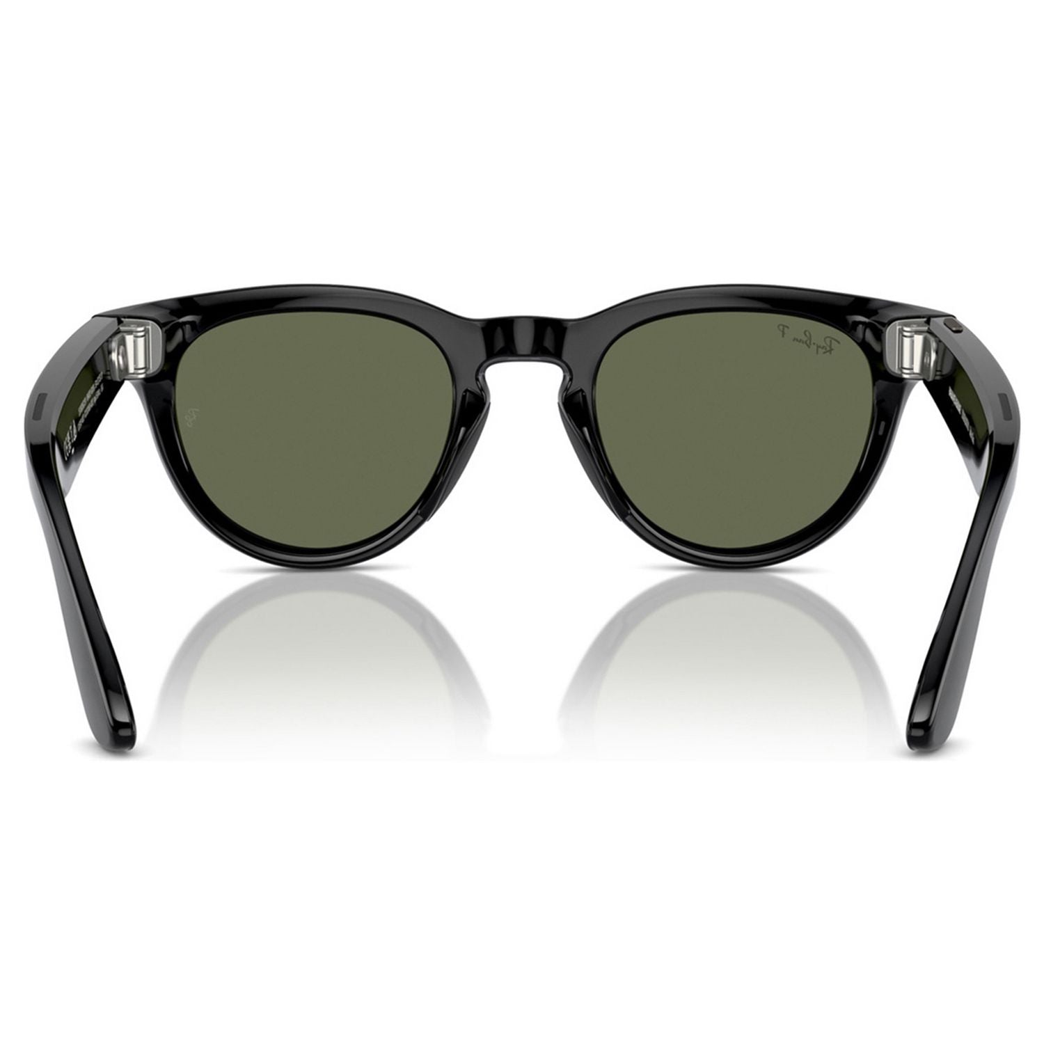 Ray-Ban smart glasses shiny black polarized green (British brand)