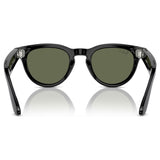 Ray-Ban smart glasses shiny black polarized green (British brand)