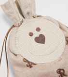 Stefano Ricci cotton teddy bear dummy bag (British brand)