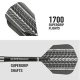 Harrows Supergrip 21g 90% tungsten darts set (British brand)