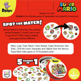 Dobble Super Mario card game in tin box, imported from the UK