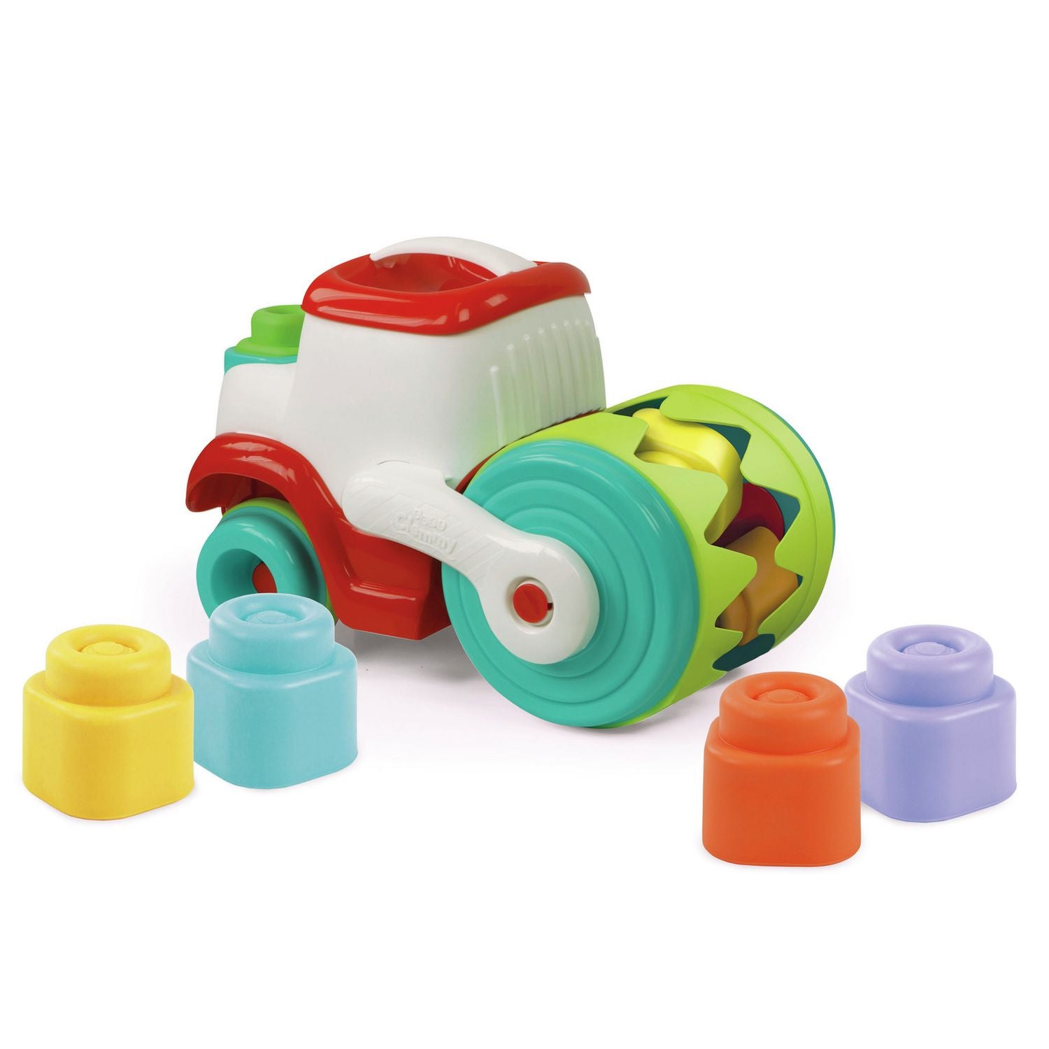 Clementoni soft Clemmy sensory road roller toy, imported from the UK