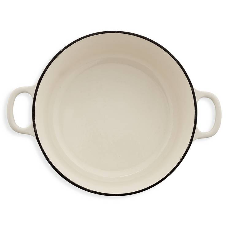 Habitat cast iron casserole dish cream 3.3L, imported from the UK