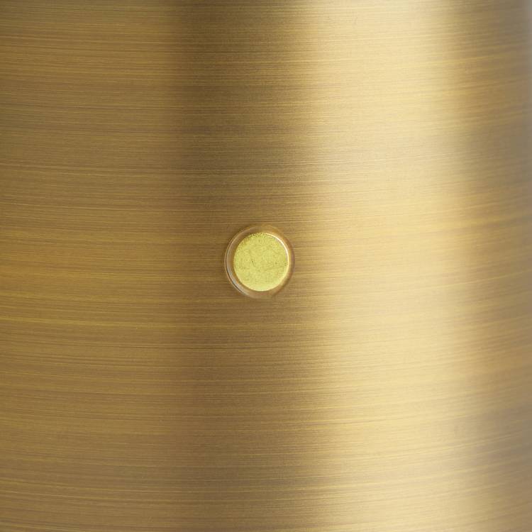 Habitat Darley brass table lamp with metal shade (British brand)