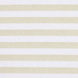 Habitat Oxford Stripe Green valance sheet single (British brand)
