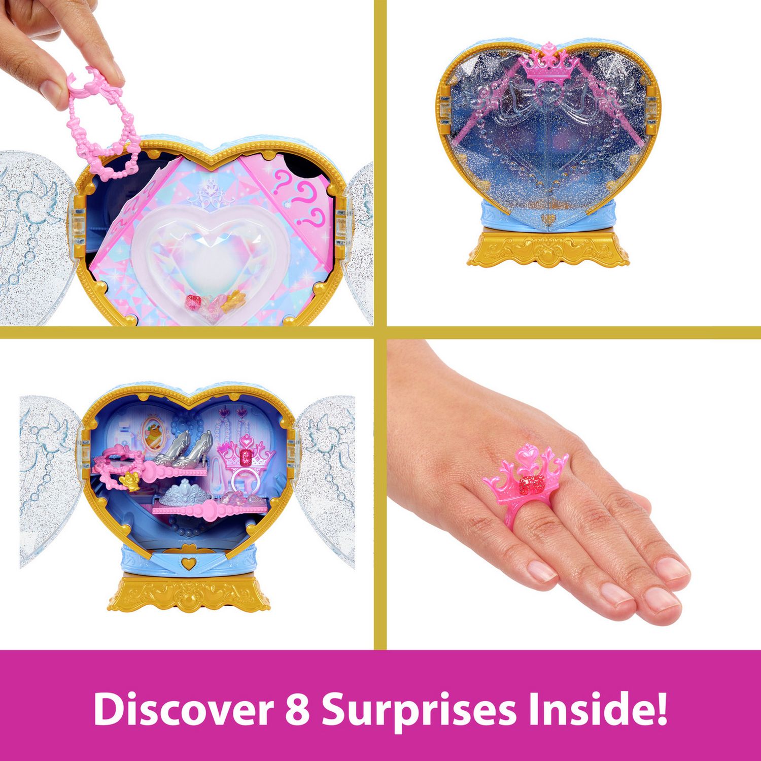 Disney fashion doll Jewel Reveal Cinderella 32cm (British brand)