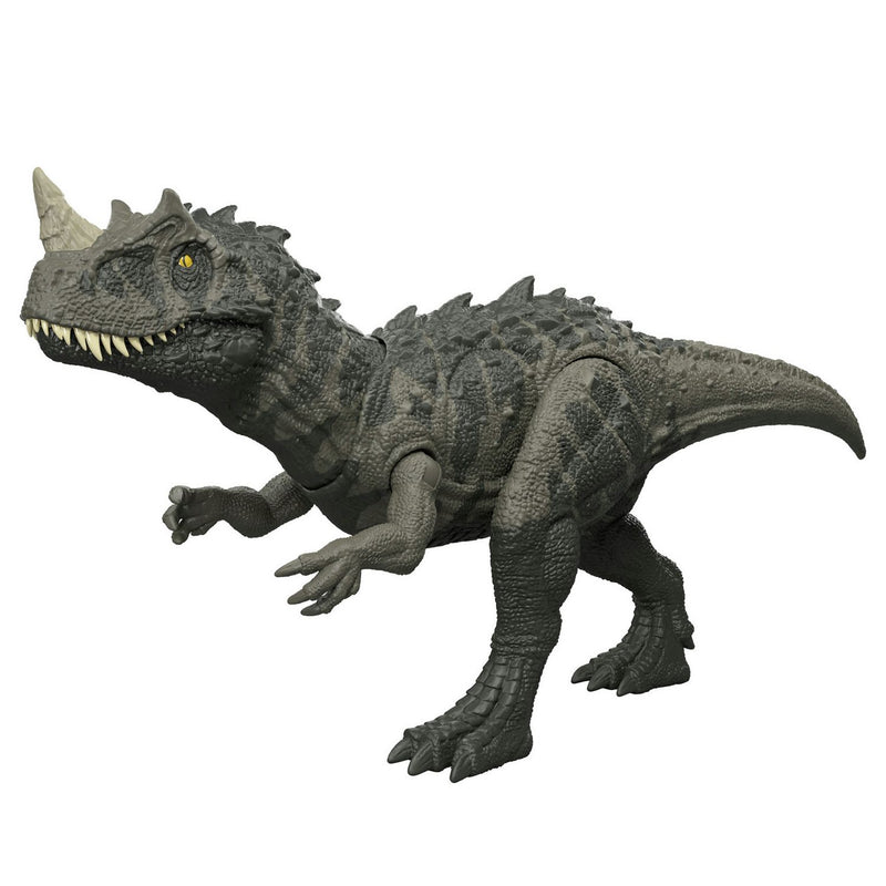 Jurassic World Wild Roar Ceratosaurus dinosaur action figure, UK version