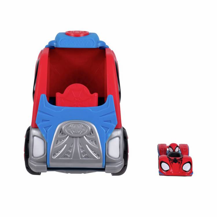Spidey transforming hauler raceway 9-inch trackset (British brand)