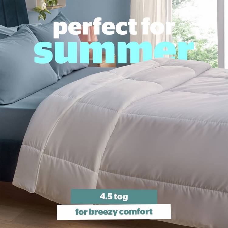 Silentnight Summer Breeze duvet 4.5 tog single (British brand)