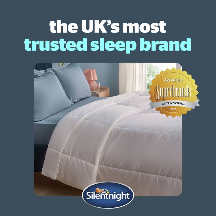 Silentnight Summer Breeze duvet 4.5 tog single (British brand)