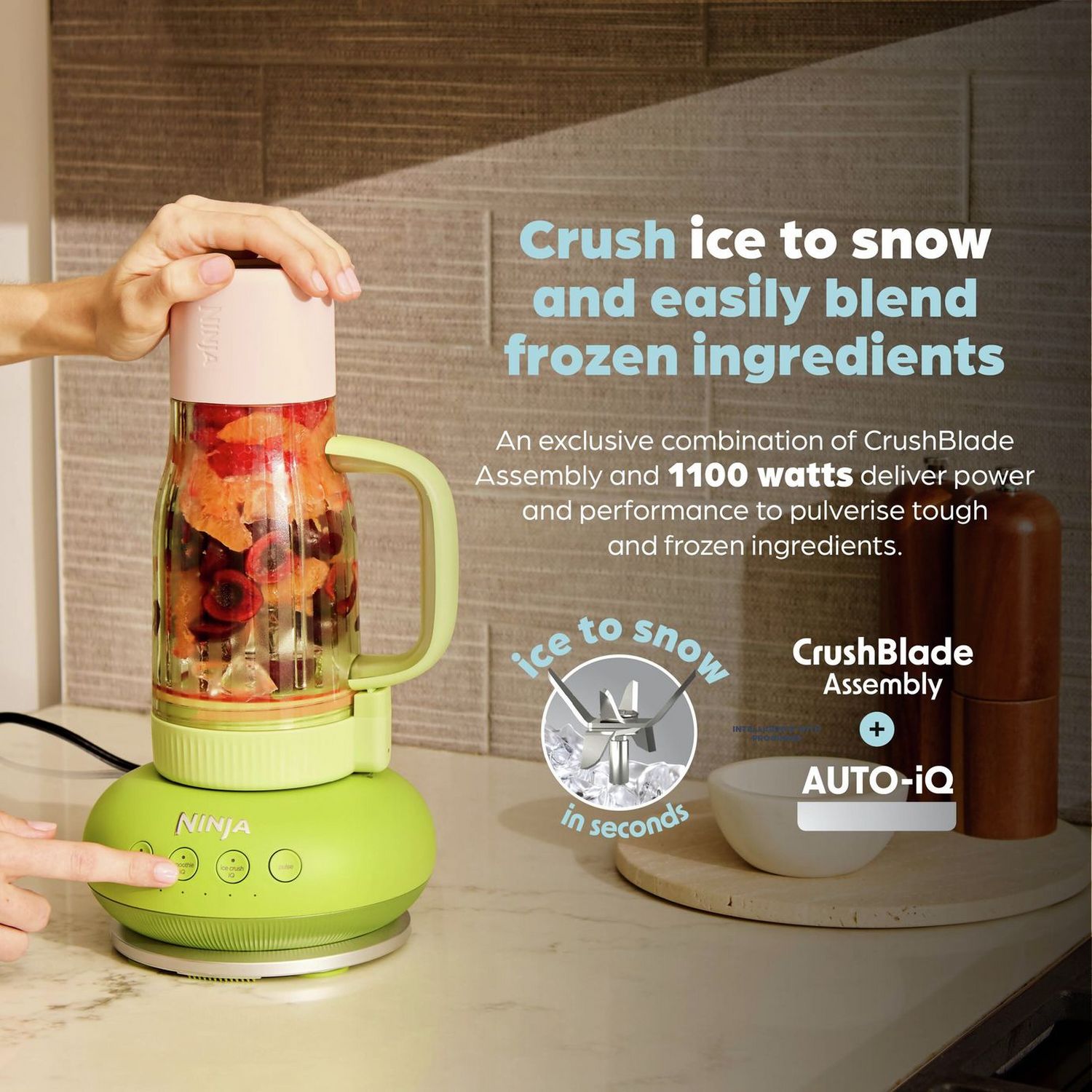 Ninja BlendBoss tumbler blender 710ml, UK version