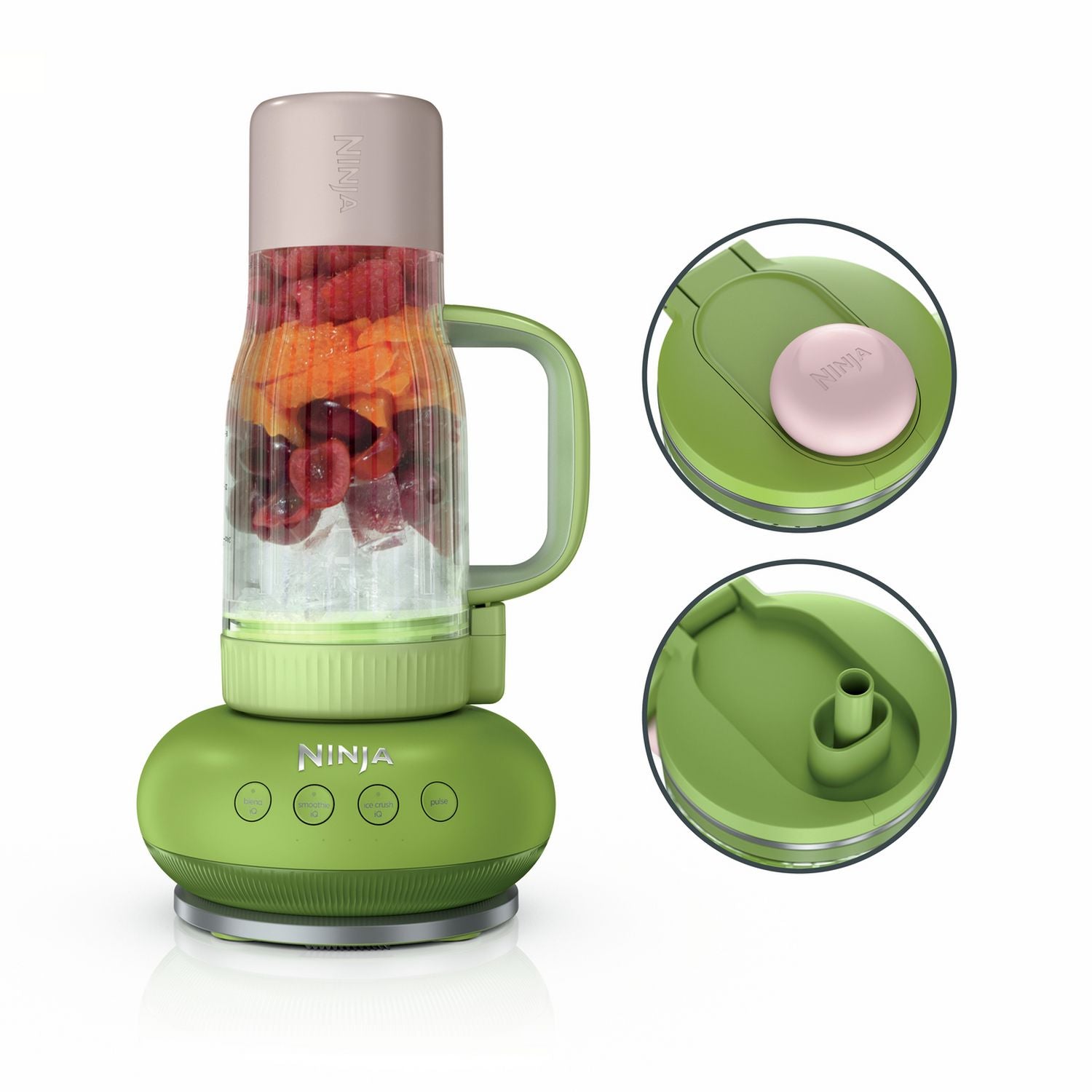 Ninja BlendBoss 710ml blender Watermelon Bubblegum, imported from the UK