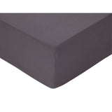 Habitat Brushed Cotton Charcoal Fitted Sheet - Kingsize