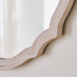 Argos Home decorative oval wall mirror 76x61cm, imported from the UK
