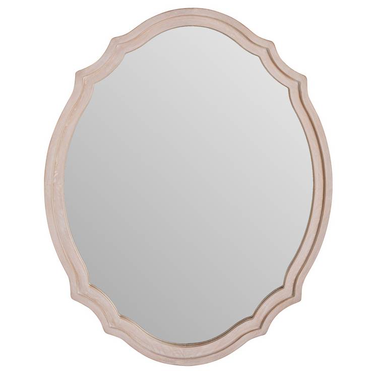 Argos Home decorative oval wall mirror 76x61cm, imported from the UK