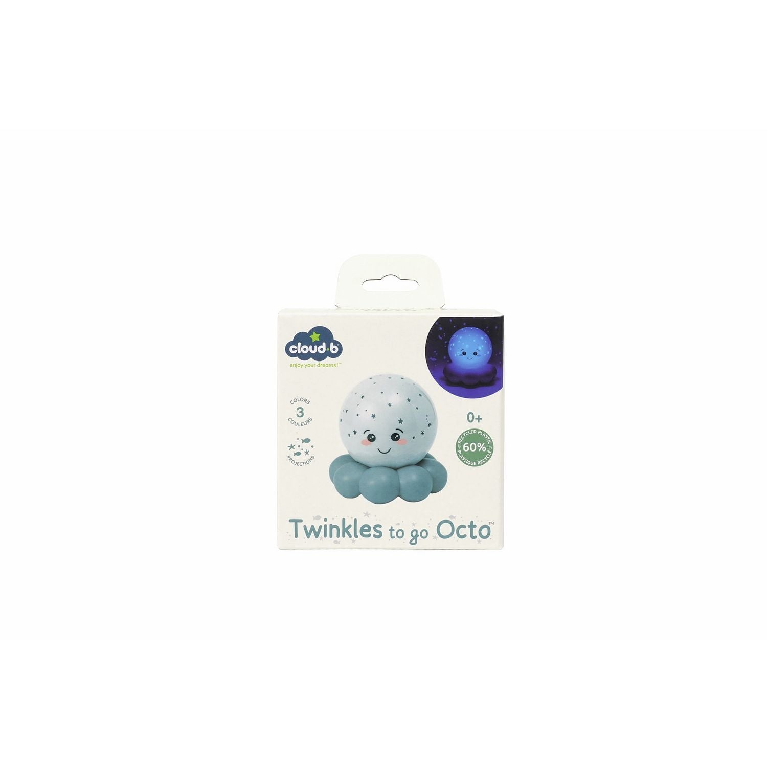 Cloud B Octo night light blue (British brand)