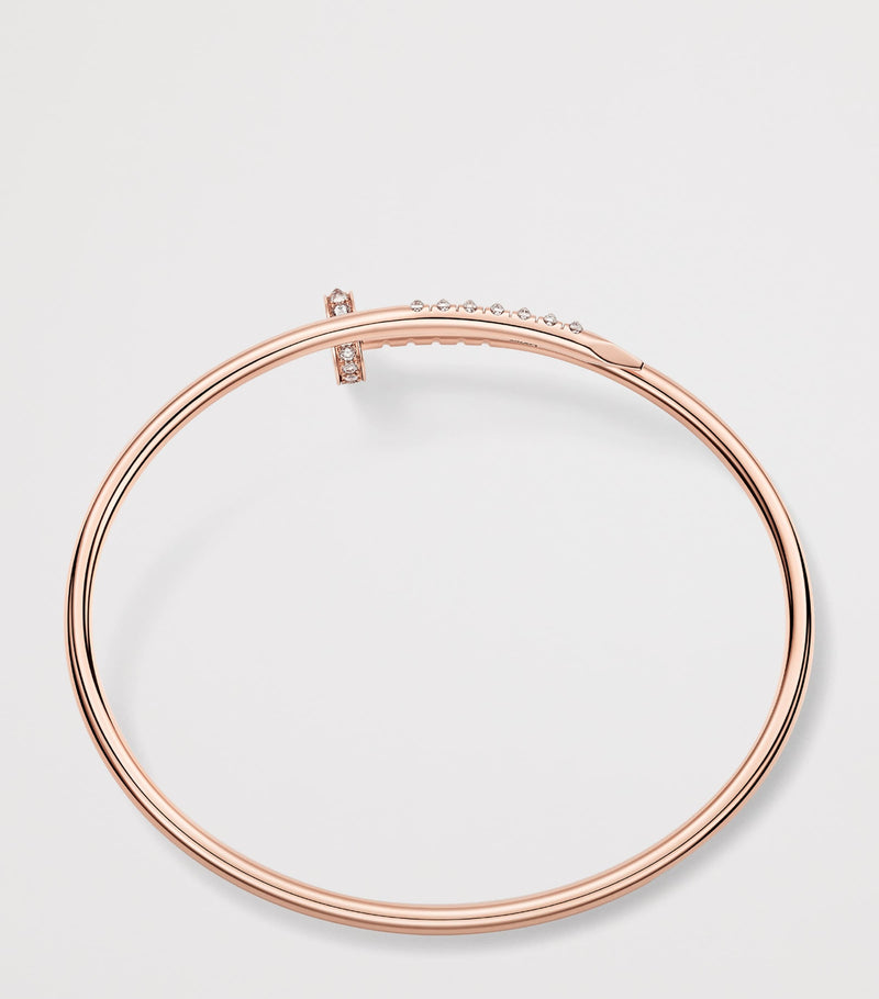 Cartier Juste Un Clou rose gold diamond bracelet - British product