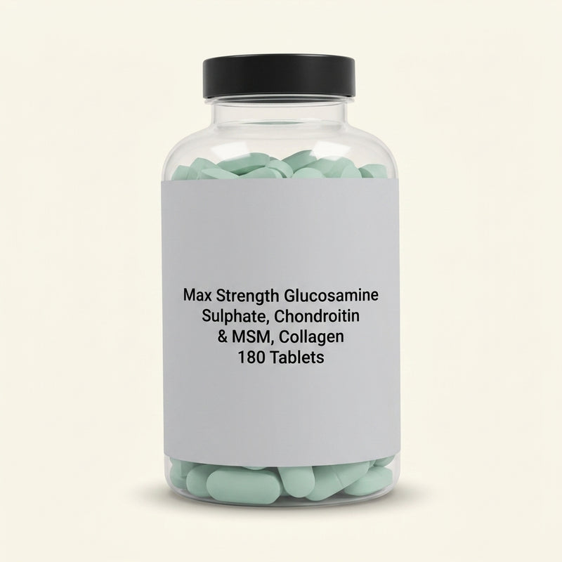 Holland & Barrett glucosamine chondroitin supplement 180 tablets, UK version