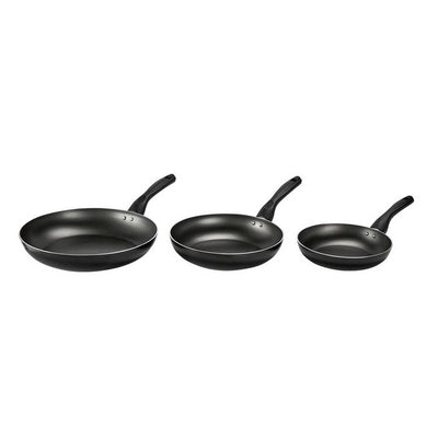 Argos Argos Home 3 Piece Teflon Frying Pan Set- Buy online at McGrocer
