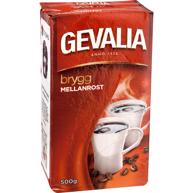 Gevalia Kaffe Mellanrost Medium Roast Ground Filter Coffee   450g GOODS M&S   