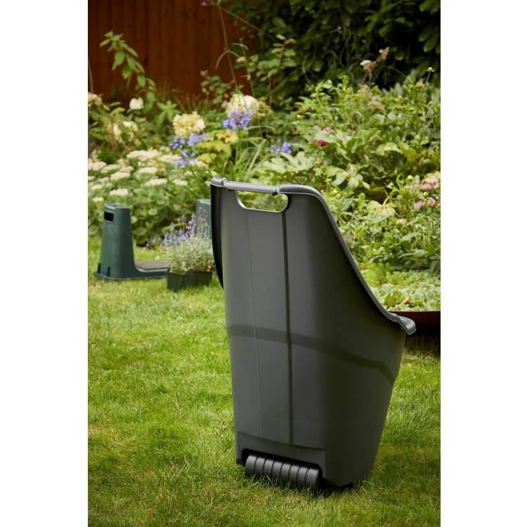 Ward Plastic Wheelbarrow Grey/Green 55L (British brand)