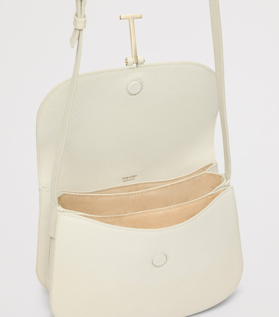 TOM FORD large leather cross-body bag with gold-tone hardware, UK version