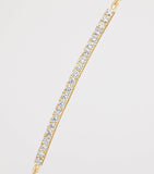 Messika Gatsby yellow gold diamond pavé bracelet 0.25ct - British product