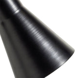 Habitat swing arm floor lamp in matt black (British brand)