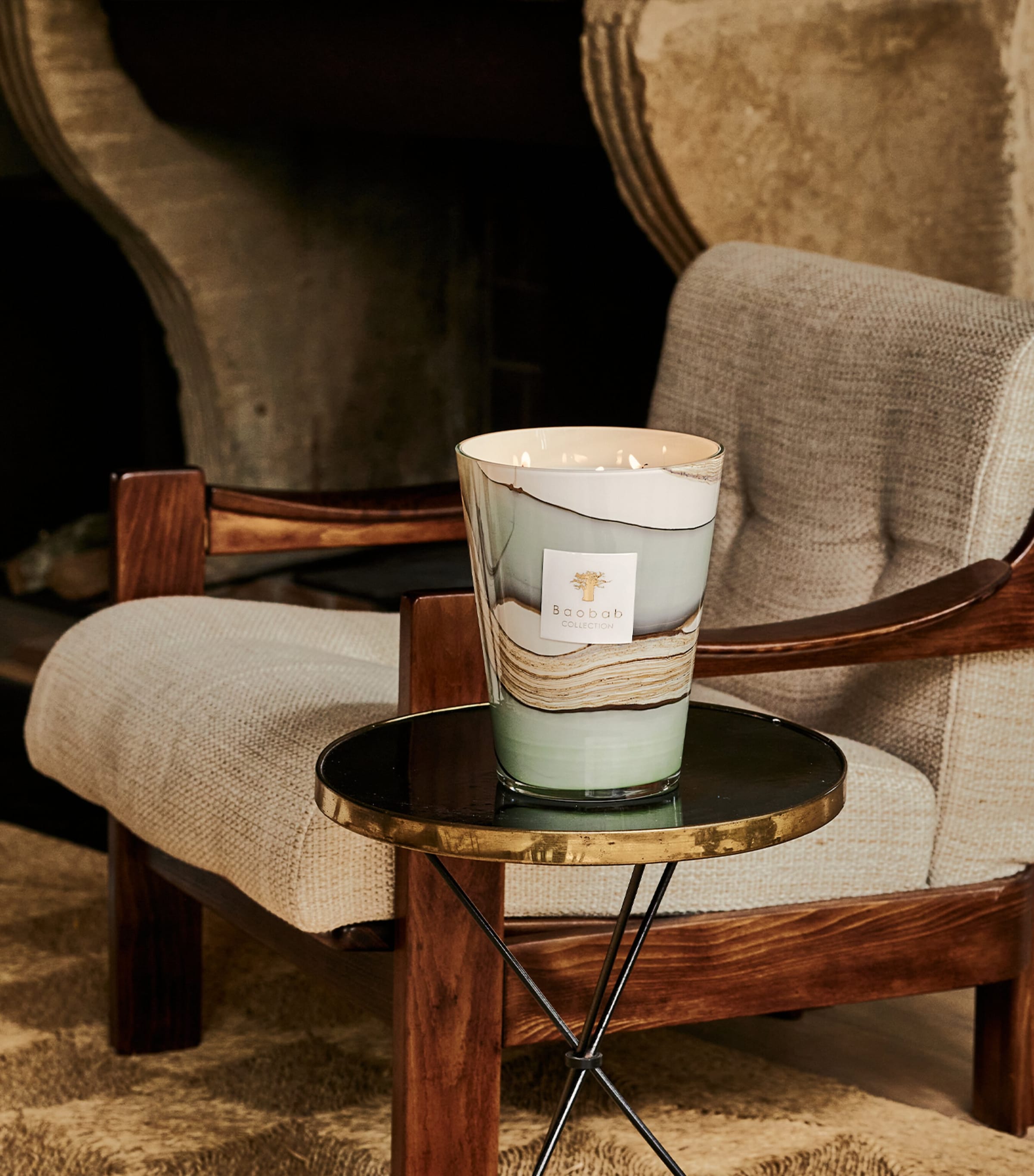 Baobab Collection Sand Sonora candle 6kg - British product