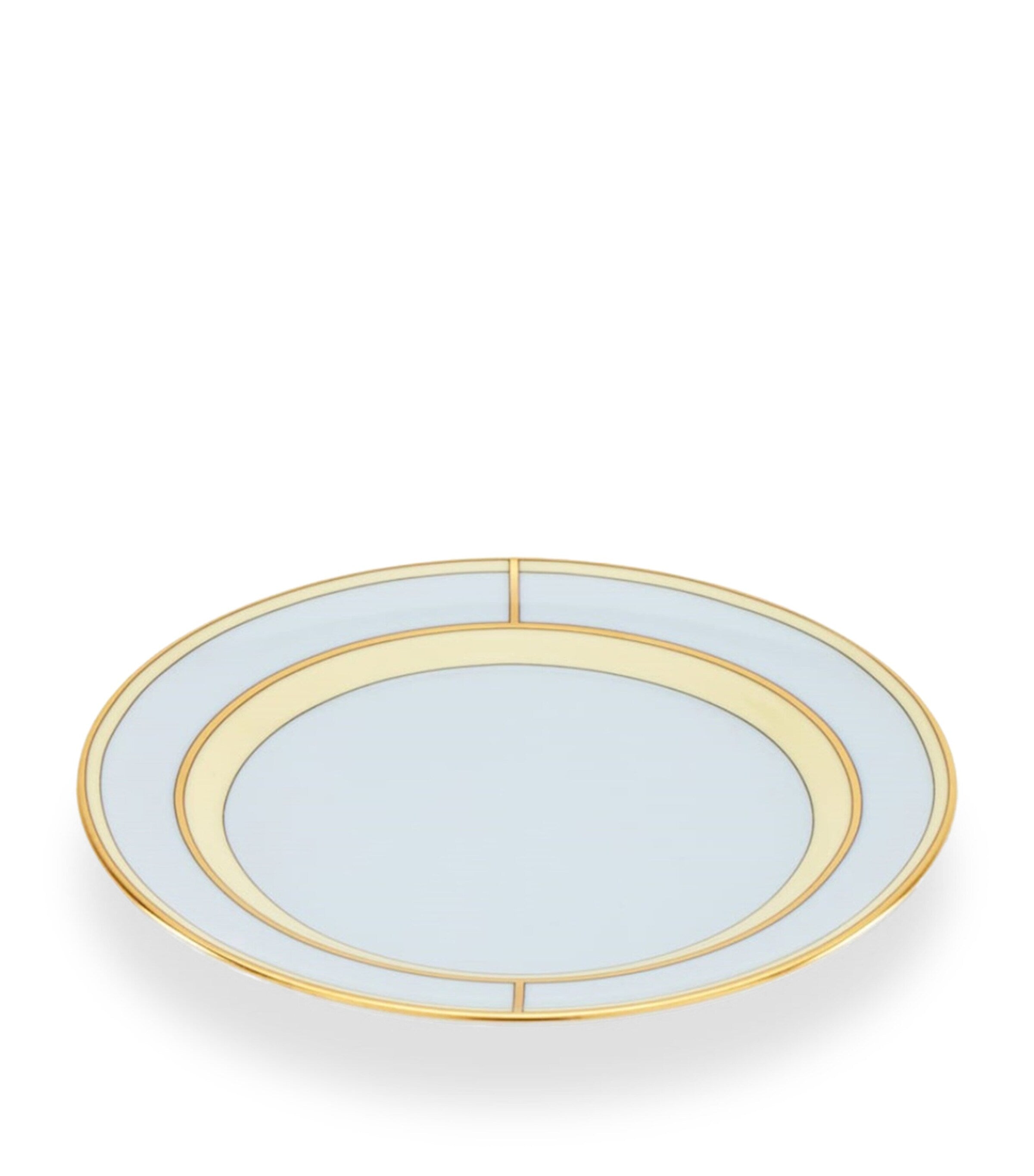 GINORI 1735 porcelain bread plate Celeste 17cm, UK version