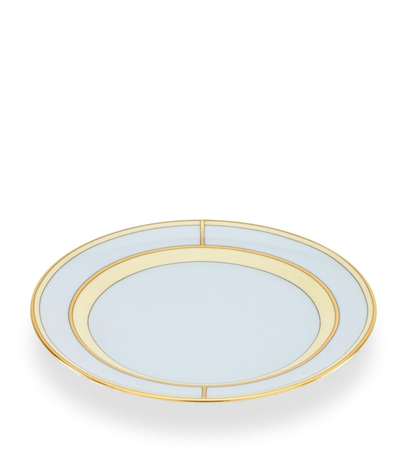 GINORI 1735 porcelain bread plate Celeste 17cm, UK version
