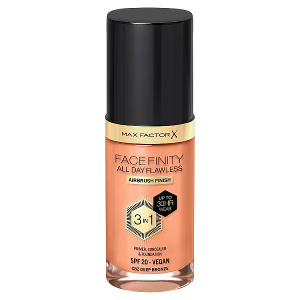 Max Factor Facefinity foundation Deep Bronze, imported from the UK