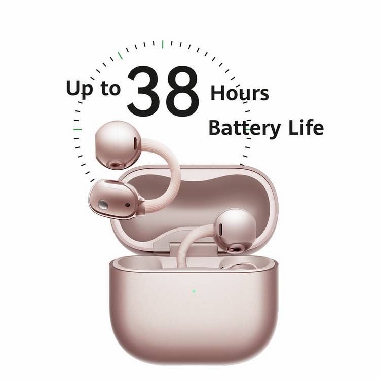Huawei FreeClip 2 open-ear wireless earbuds rose gold, UK version