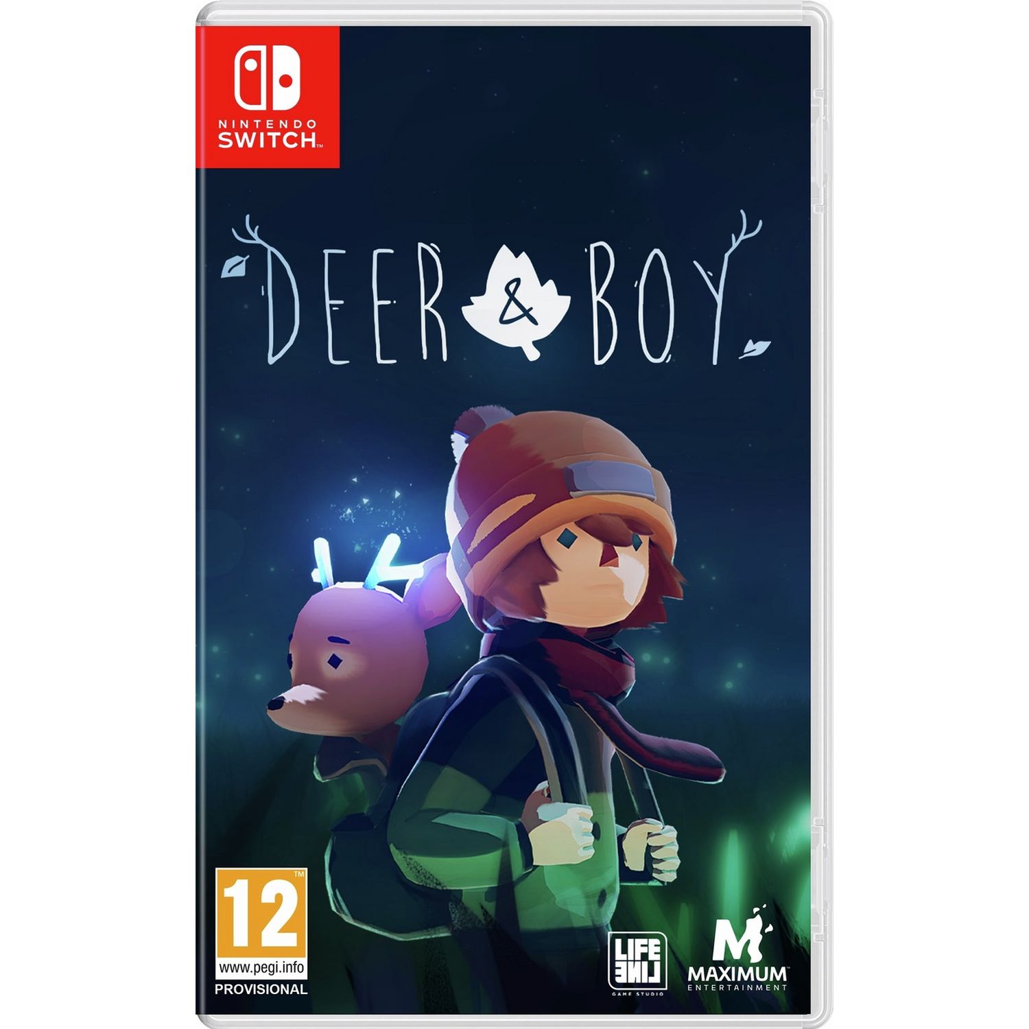 Deer & Boy Nintendo Switch game card, imported from the UK