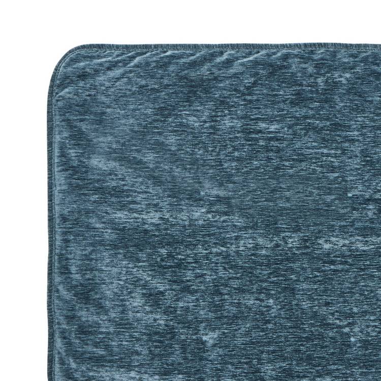 Habitat chenille bedspread storm blue 200x220cm (British brand)