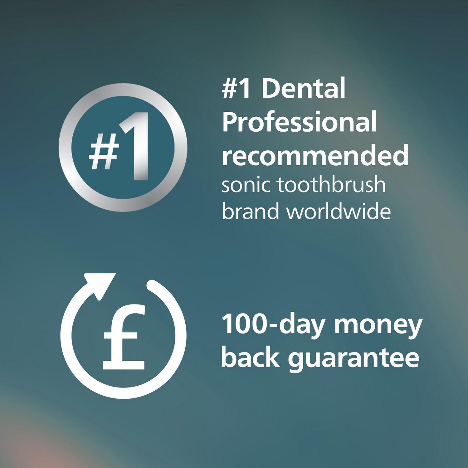 Philips Sonicare 3000 Series electric toothbrush 2-pack - British product